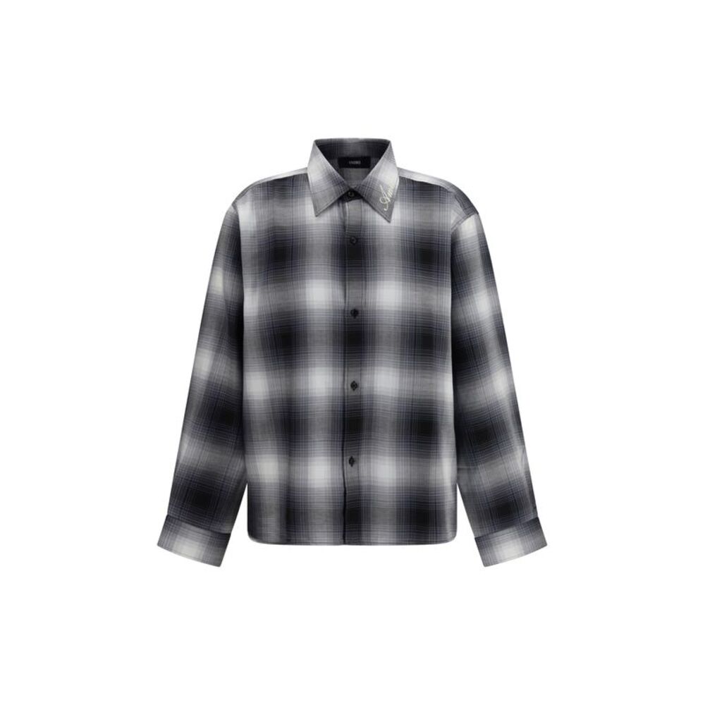 Amiri Men Oversized Flannel Shirt